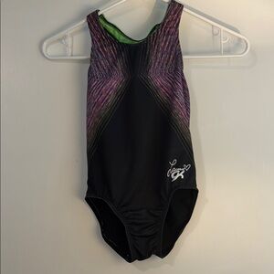 GK Elite Multicolor Gymnastics Leotard